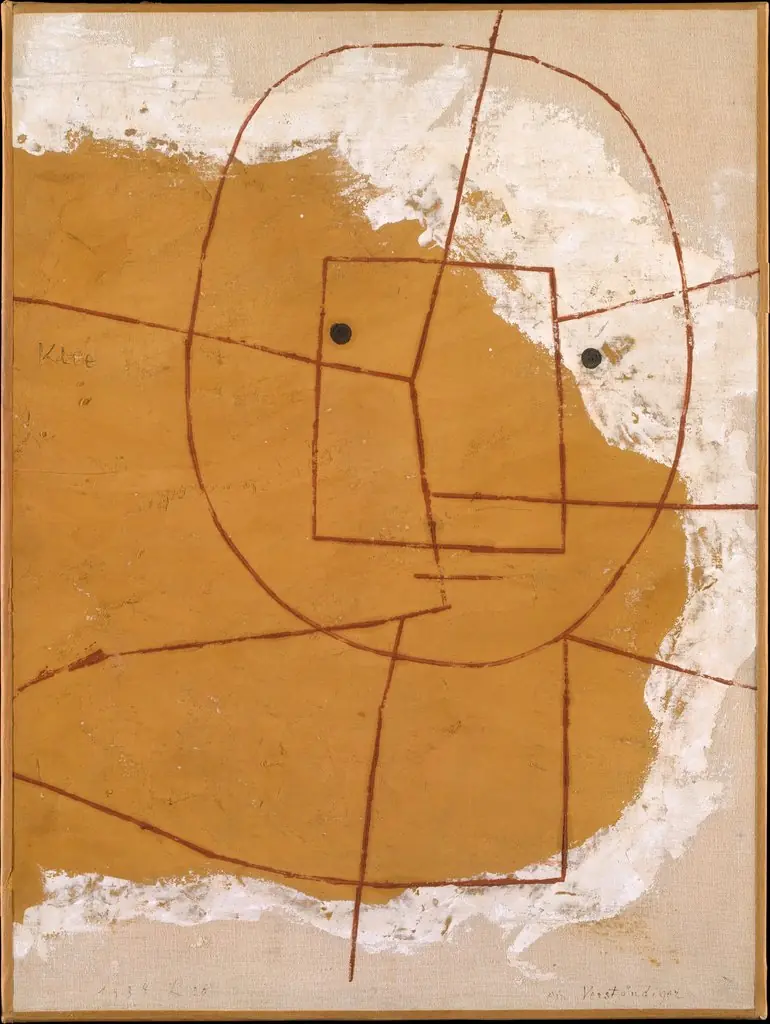 One Who Understands, by Paul Klee