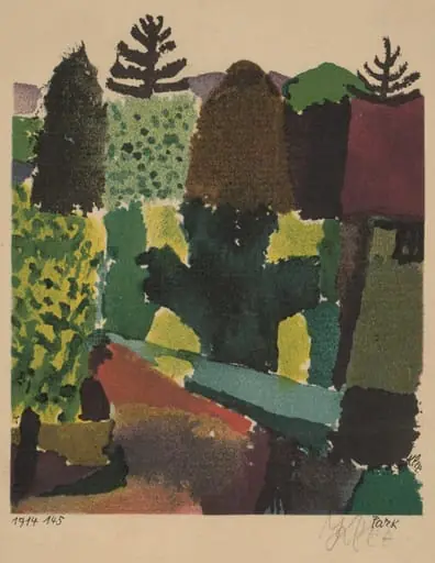 Park, by Paul Klee