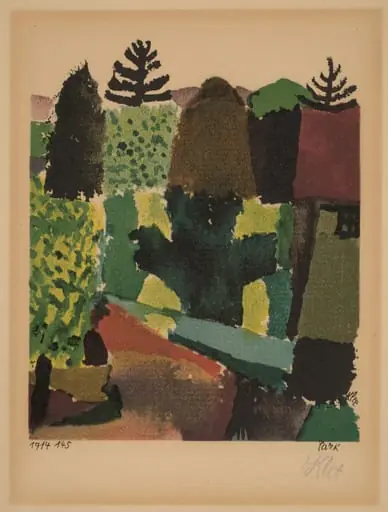 Park, by Paul Klee