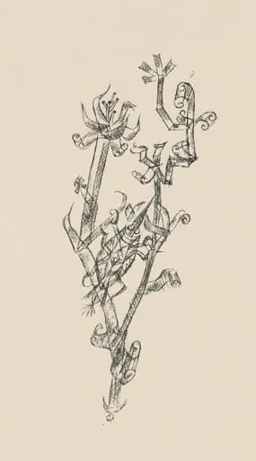 Riesenblattlaus (Giant Aphid) from Deutsche Graphiker der Gegenwart (German Printmakers of Our Time), by Paul Klee