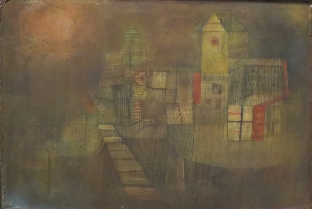 Small Village in the Autumn Sun, by Paul Klee