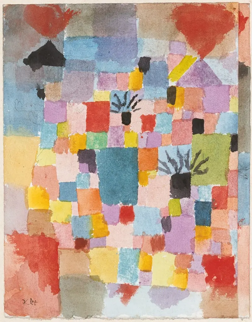 Southern Gardens, by Paul Klee