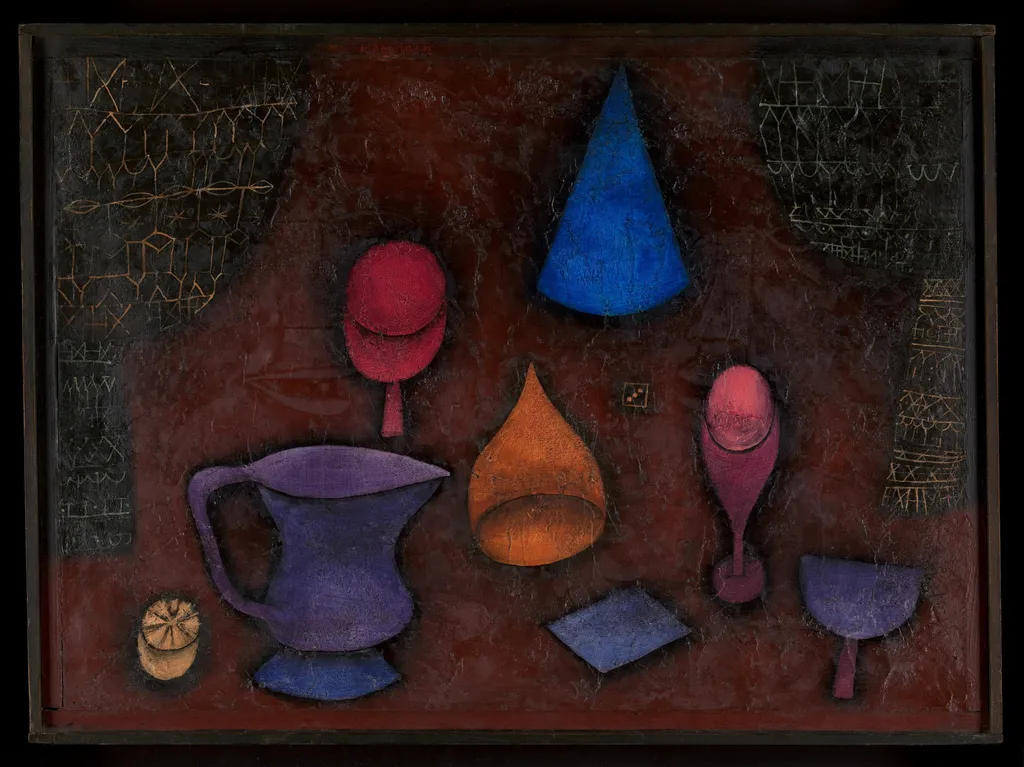 Still Life, by Paul Klee, unspecified, 1927