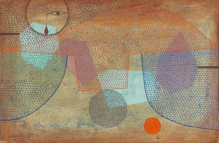 Sunset, by Paul Klee