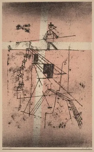 The Tight Rope Walker (Seiltänzer), by Paul Klee