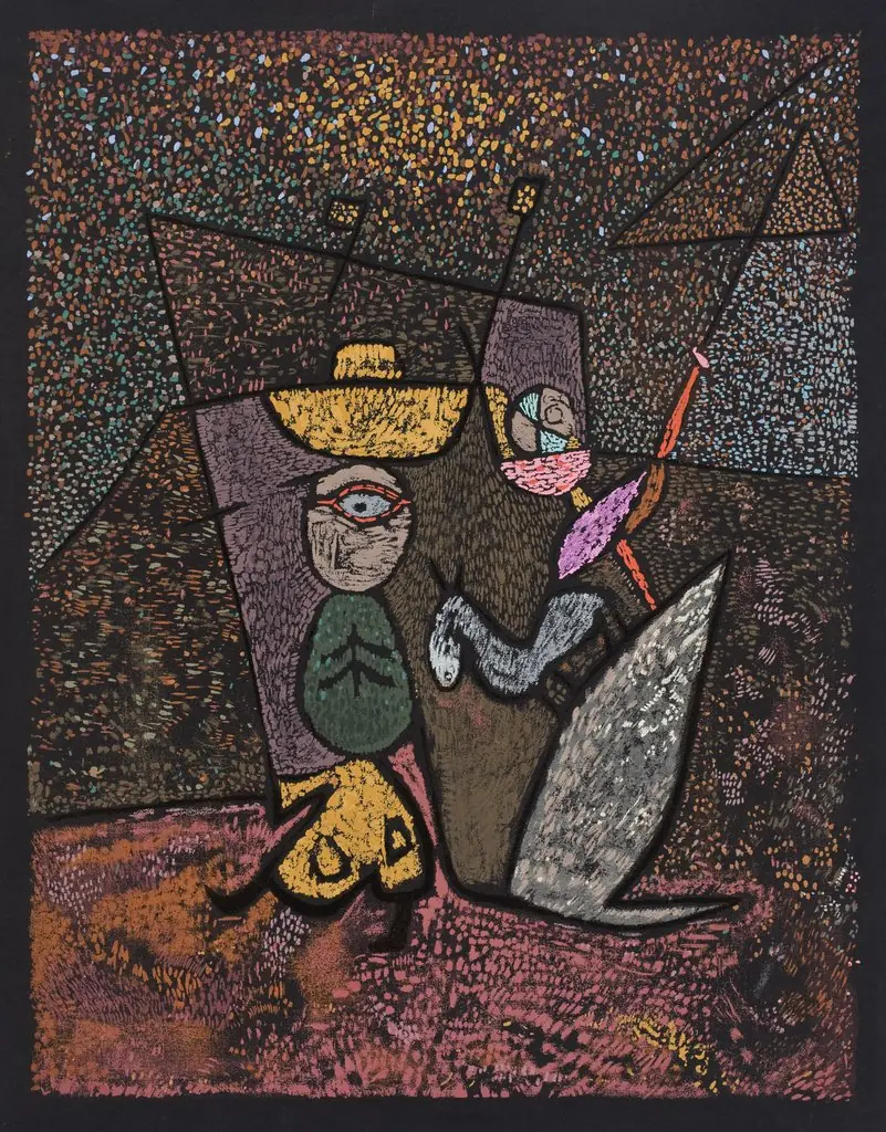 The Travelling Circus, by Paul Klee