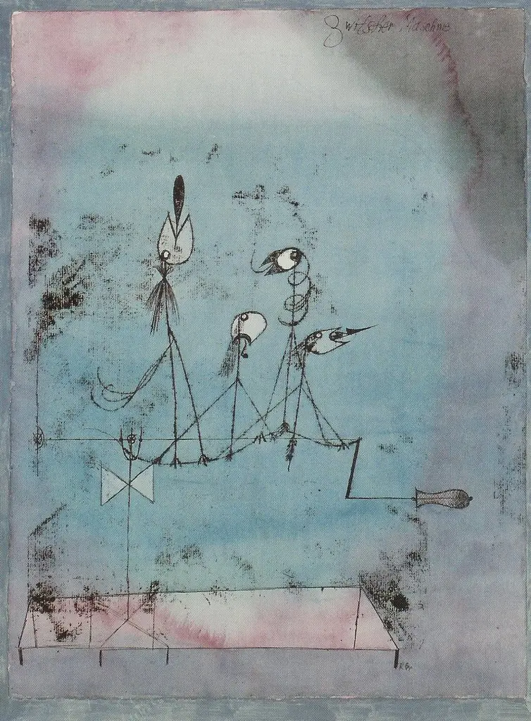 Twittering Machine, by Paul Klee