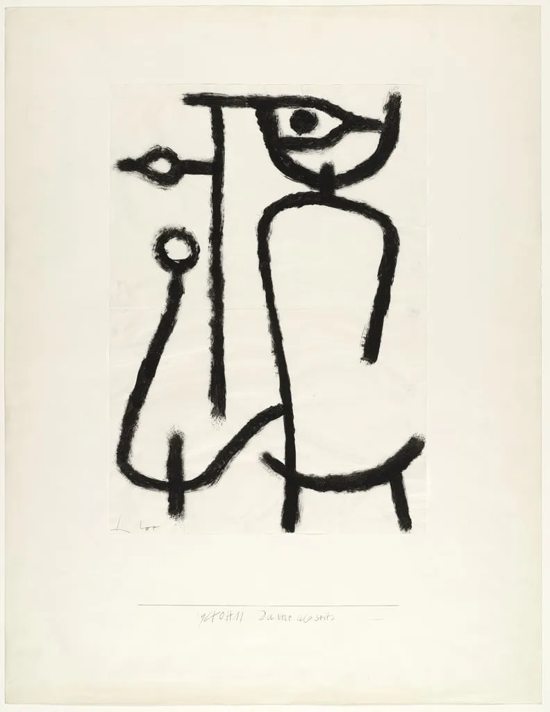 Untitled, by Paul Klee, 1940