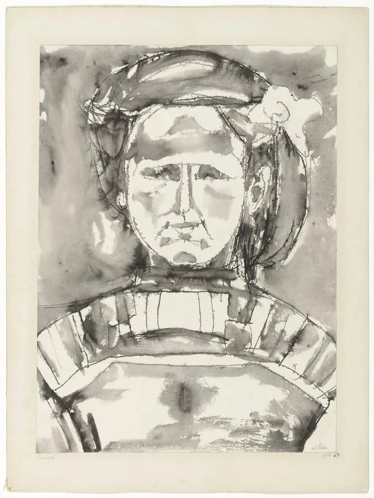 Untitled, by Paul Klee, ink, 1910