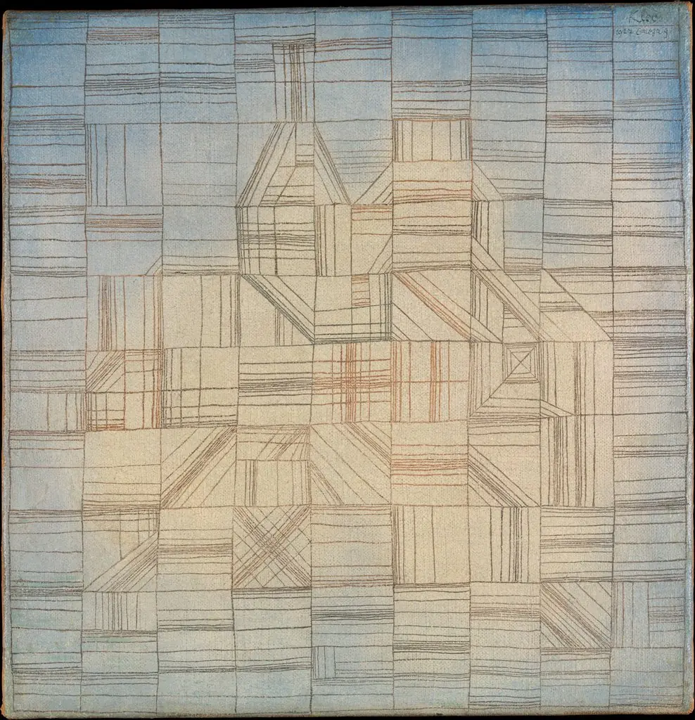 Variations (Progressive Motif), by Paul Klee