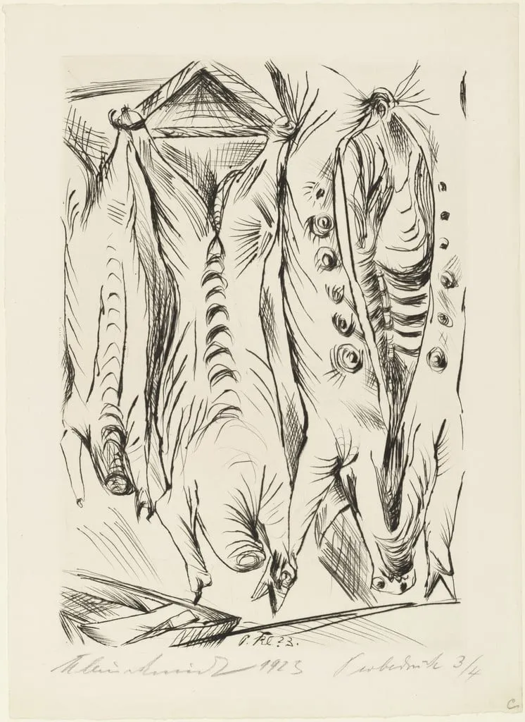 Untitled, by Paul Kleinschmidt, ink, 1923