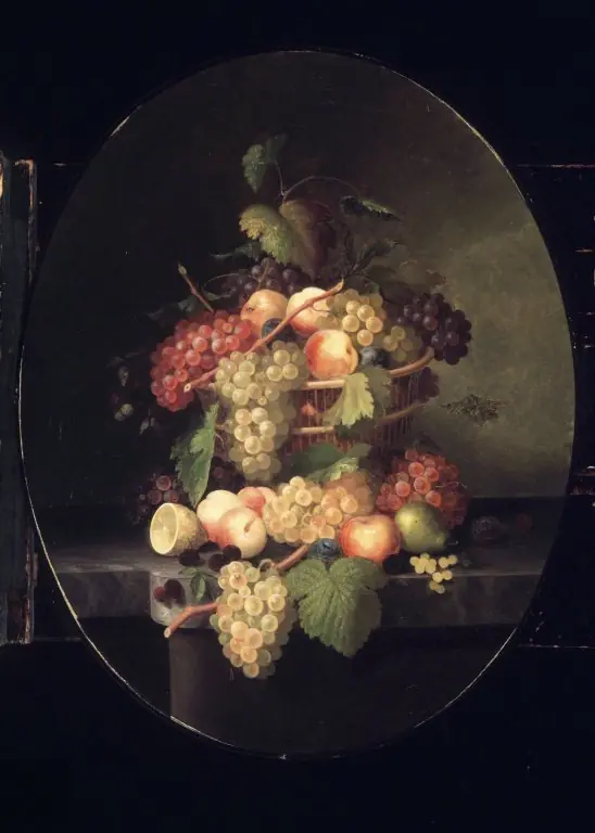 Still Life with Fruit, by Paul Lacroix