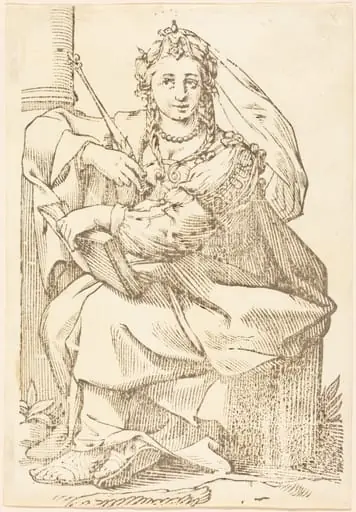 Sibylla Phrygia, by Paul Maupin