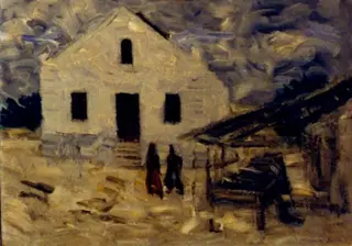 Iarna, by Paul Miracovici, 1949