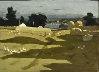 Peisaj din Mangalia, by Paul Miracovici, 1933