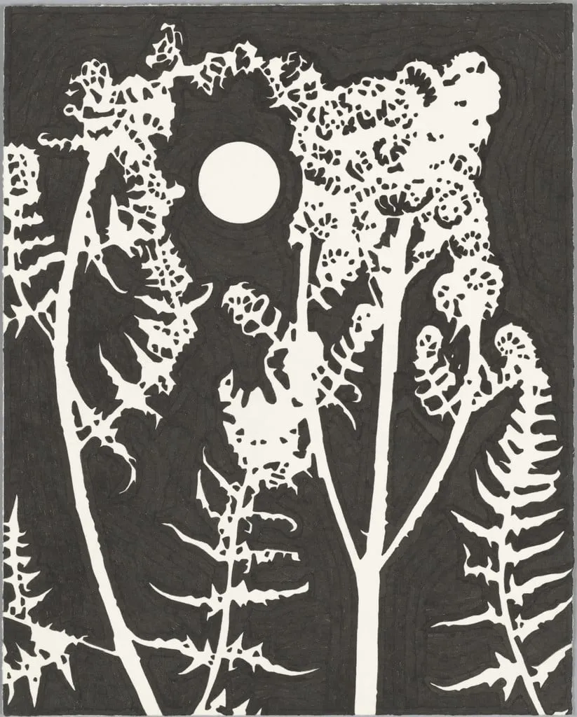 Untitled, by Paul Morrison, ink, 2003