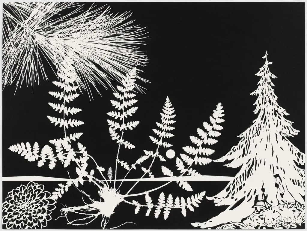 Untitled, by Paul Morrison, ink, 2002
