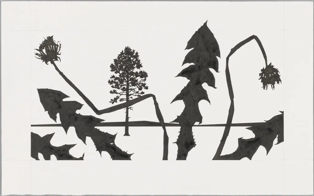Untitled, by Paul Morrison, graphite, 2001