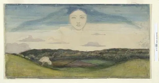 Vision at Evening, by Paul Nash