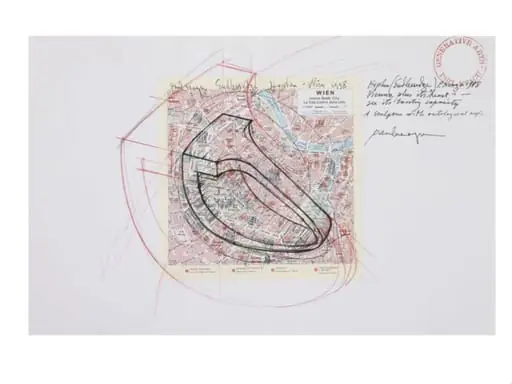 Endless edge Hyphen - Wien, by Paul Neagu