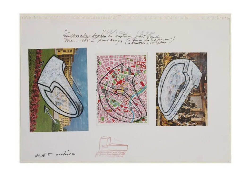 Same diversion toward a systemic sketch, by Paul Neagu, 1998