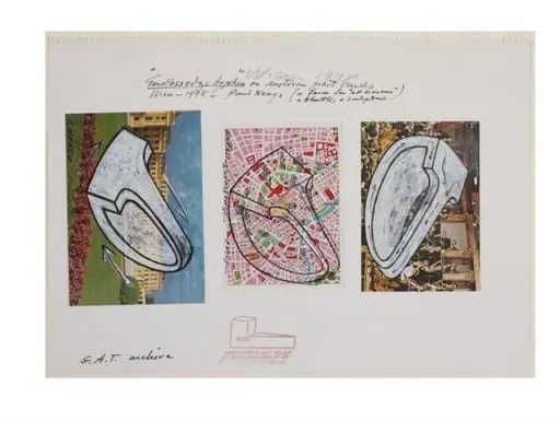 Same diversion toward a systemic sketch, by Paul Neagu