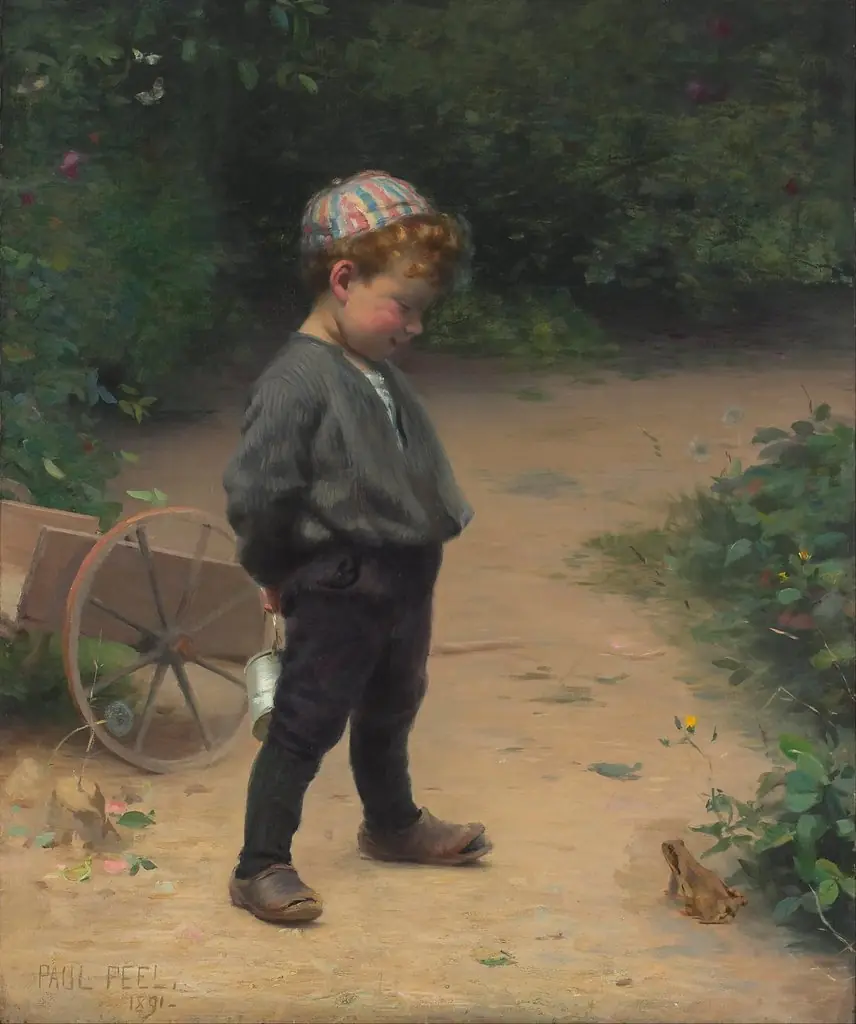 The Young Biologist, by Paul Peel