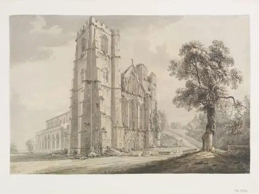 Llandaff Cathedral, by Paul RA Sandby