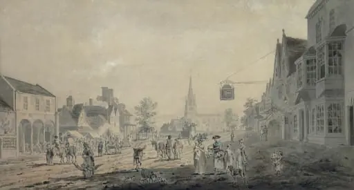 Witney, Oxfordshire, by Paul RA Sandby