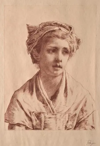 Ninette, by Paul Rajon
