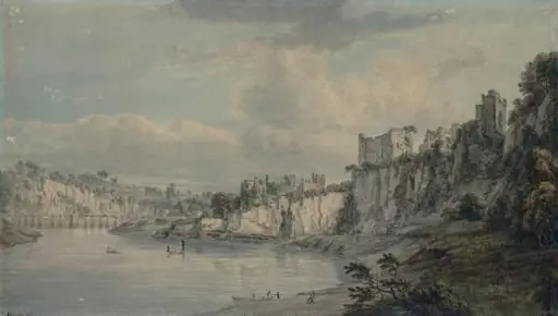 Chepstow Castle, by Paul Sandby