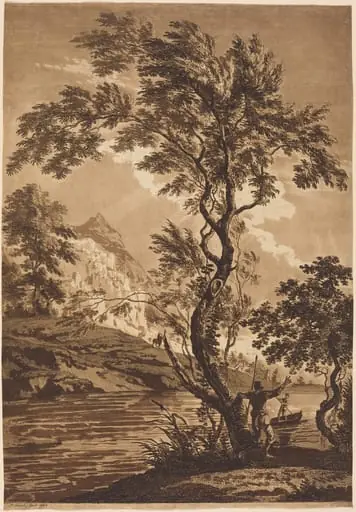 Italianate Landscape, by Paul Sandby