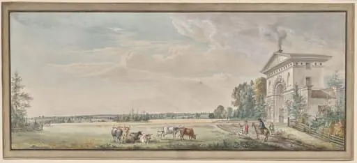 Luton Park, Bedfordshire, by Paul Sandby