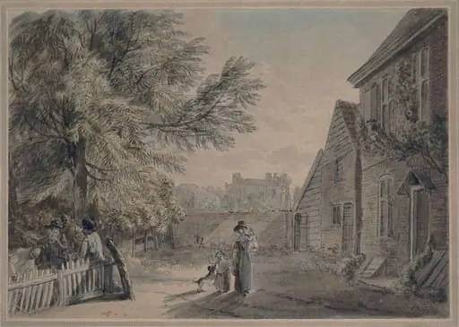 Old Public House, Bayswater, by Paul Sandby