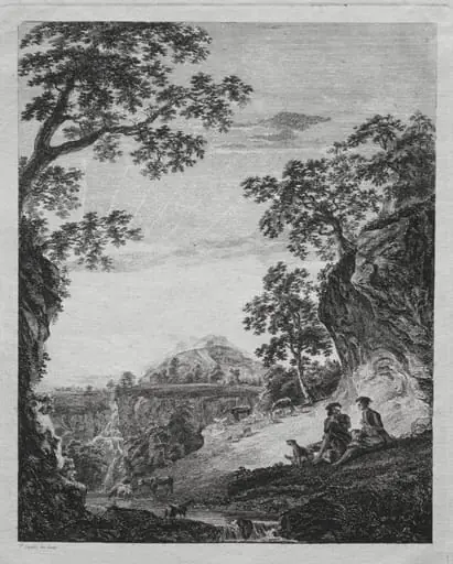 Patie and Roger, by Paul Sandby