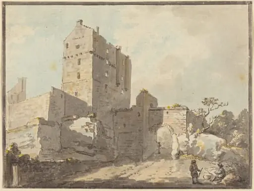 Roslin Castle, by Paul Sandby