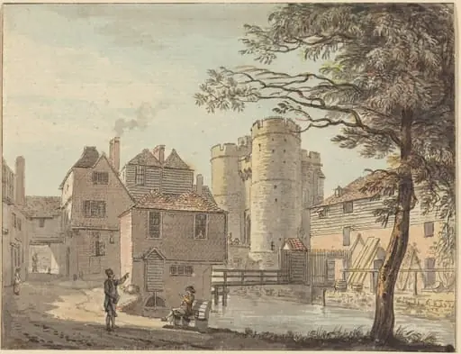 West Gate at Canterbury, by Paul Sandby