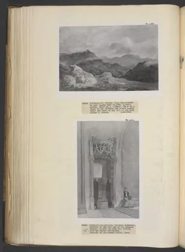 Near Tan-y-Bwlch, by Paul Sandby Munn