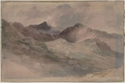 Snowdon and the Vale of Llanberis, by Paul Sandby Munn