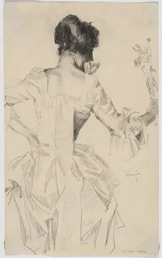 Young woman standing