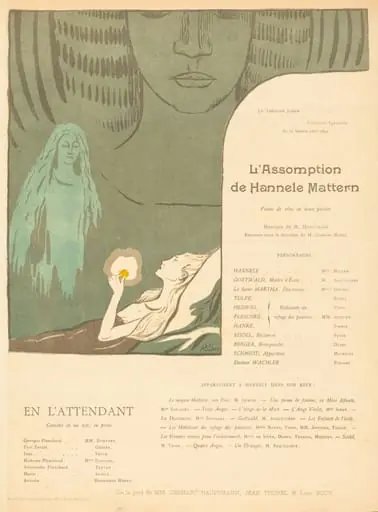 L'Assomption de Hannele Mattern; En l'attendant, by Paul Sérusier