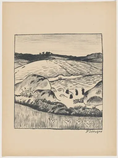 Paysage (Landscape), by Paul Sérusier