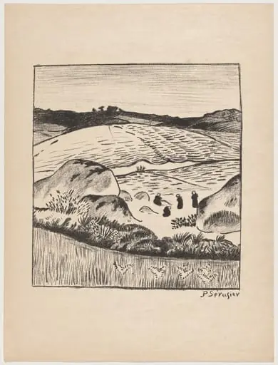 Paysage (Landscape), by Paul Sérusier