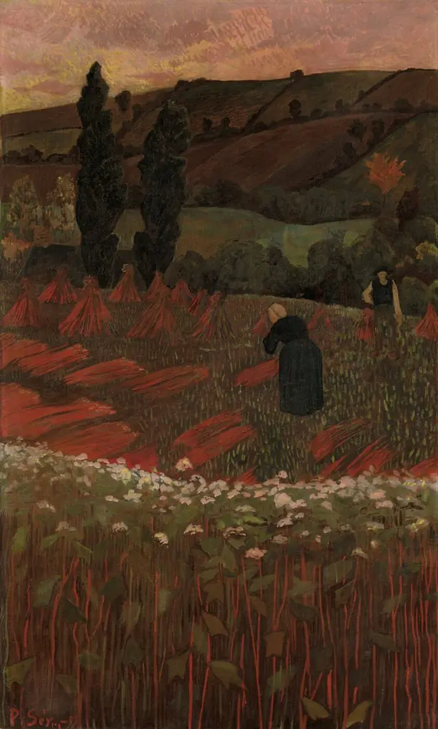 The Harvest of Buckwheat, by Paul Sérusier