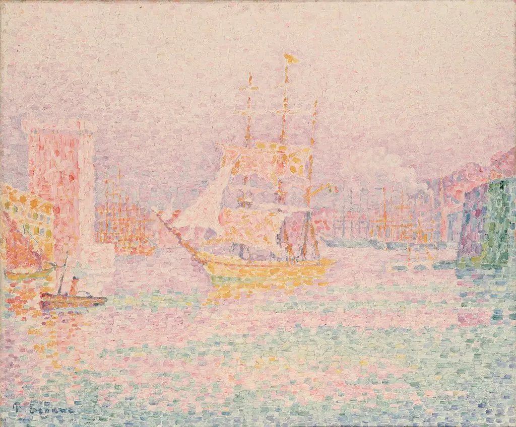 Port de Marseilles, by Paul Signac