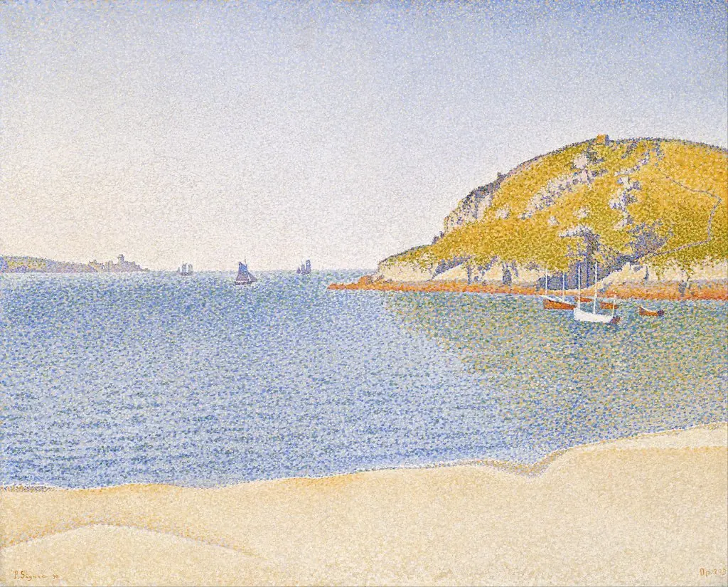 Port of Saint-Cast, by Paul Signac