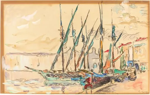 St Tropez, by Paul Signac
