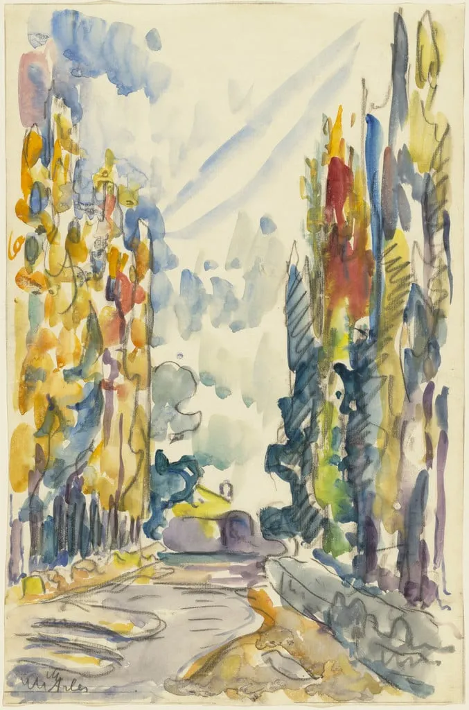 Untitled, by Paul Signac, watercolor, 1904