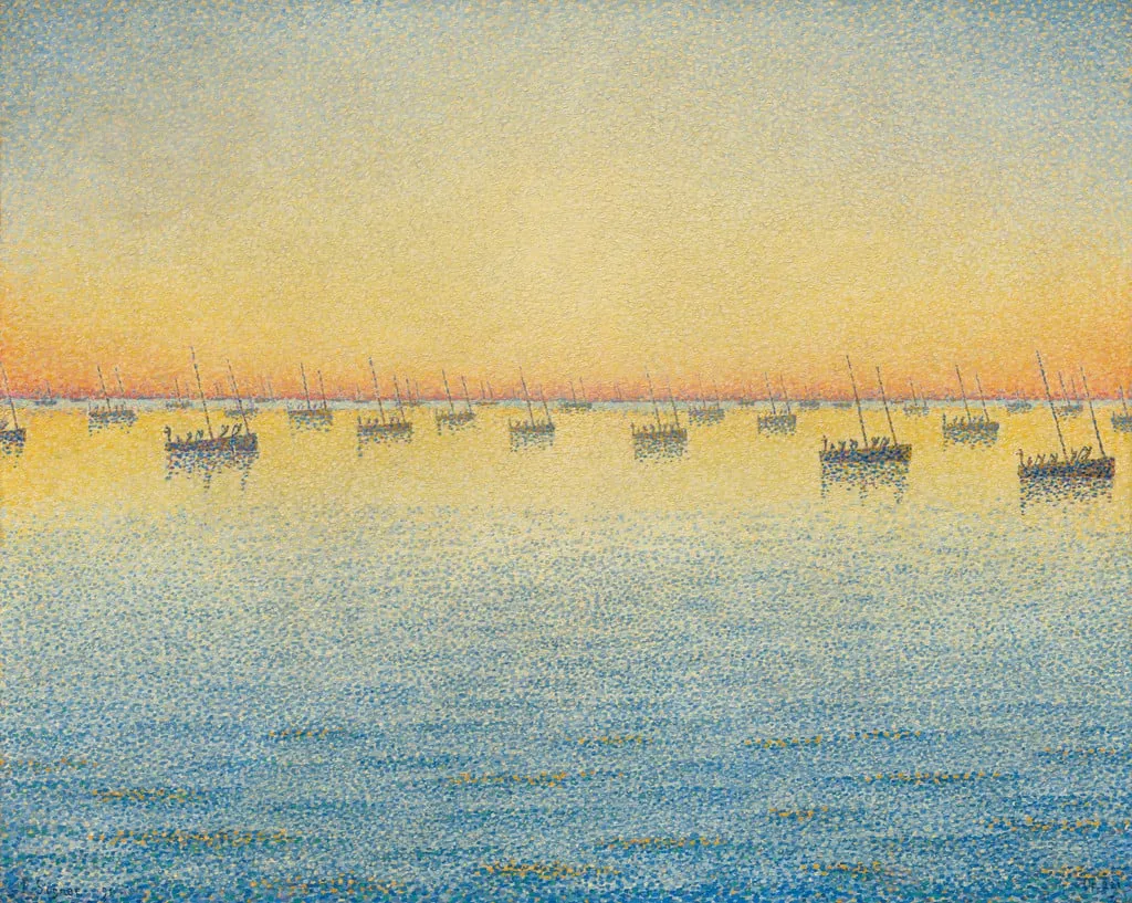 Untitled, by Paul Signac, oil, 1891