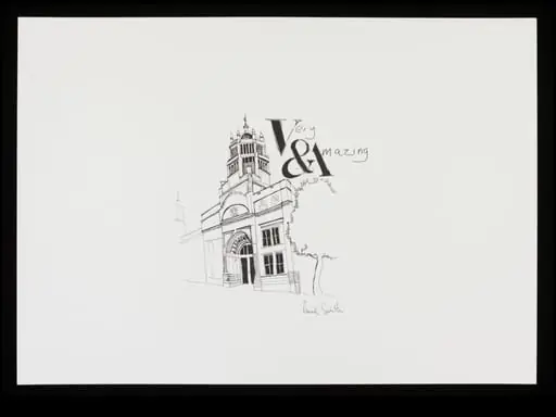 Contribution to V&A's 150th anniversary album, by Paul Smith